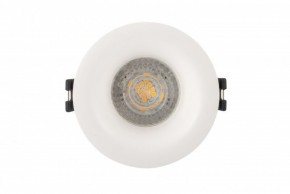 DK3024-WH Встраиваемый светильник, IP 20, 10 Вт, GU5.3, LED, белый, пластик в Сургуте - surgut.ok-mebel.com | фото 2