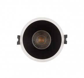 DK3026-WB Встраиваемый светильник, IP 20, 10 Вт, GU5.3, LED, белый/черный, пластик в Сургуте - surgut.ok-mebel.com | фото
