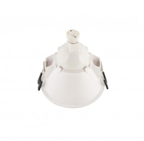 DK3026-WB Встраиваемый светильник, IP 20, 10 Вт, GU5.3, LED, белый/черный, пластик в Сургуте - surgut.ok-mebel.com | фото 4