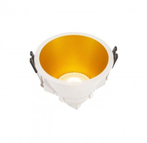 DK3026-WG Встраиваемый светильник, IP 20, 10 Вт, GU5.3, LED, белый/золотой, пластик в Сургуте - surgut.ok-mebel.com | фото 4