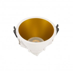 DK3026-WG Встраиваемый светильник, IP 20, 10 Вт, GU5.3, LED, белый/золотой, пластик в Сургуте - surgut.ok-mebel.com | фото 2