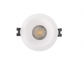 DK3027-WH Встраиваемый светильник, IP 20, 10 Вт, GU5.3, LED, белый, пластик в Сургуте - surgut.ok-mebel.com | фото 1