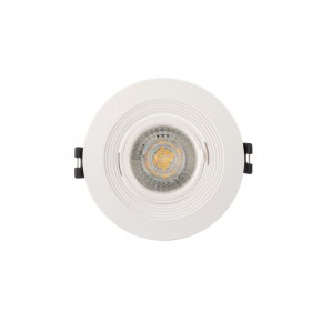 DK3029-WH Встраиваемый светильник, IP 20, 10 Вт, GU5.3, LED, белый, пластик в Сургуте - surgut.ok-mebel.com | фото