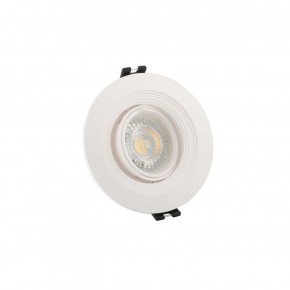 DK3029-WH Встраиваемый светильник, IP 20, 10 Вт, GU5.3, LED, белый, пластик в Сургуте - surgut.ok-mebel.com | фото 4
