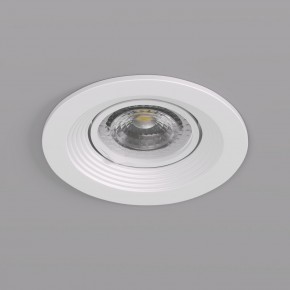 DK3029-WH Встраиваемый светильник, IP 20, 10 Вт, GU5.3, LED, белый, пластик в Сургуте - surgut.ok-mebel.com | фото 4