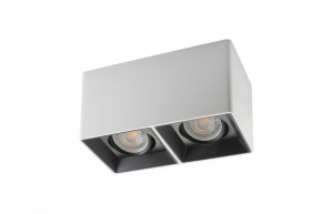 DK3035-WB Светильник накладной IP 20, 10 Вт, GU5.3, LED, белый/черный, пластик в Сургуте - surgut.ok-mebel.com | фото 2
