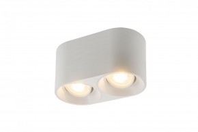 DK3036-WH Светильник накладной IP 20, 10 Вт, GU5.3, LED, белый, пластик в Сургуте - surgut.ok-mebel.com | фото