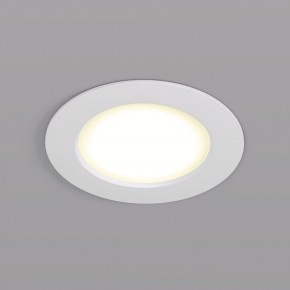 DK3046-WH Встраиваемый светильник, IP 20, 5Вт, LED, белый, пластик в Сургуте - surgut.ok-mebel.com | фото