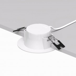 DK3046-WH Встраиваемый светильник, IP 20, 5Вт, LED, белый, пластик в Сургуте - surgut.ok-mebel.com | фото 4