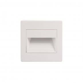 DK3050-WH Светильник встраиваемый в стену, IP 20, LED 3000, 1 Вт, белый, пластик в Сургуте - surgut.ok-mebel.com | фото 3