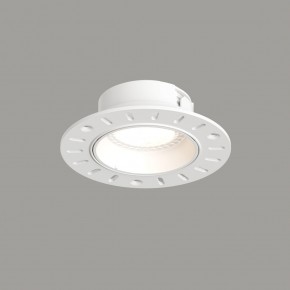 DK3055-WH Встраиваемый светильник, IP 20, 10 Вт, GU5.3, LED, белый, пластик в Сургуте - surgut.ok-mebel.com | фото
