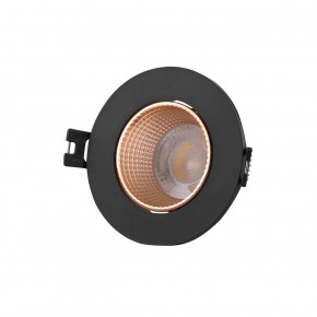 DK3061-BBR Встраиваемый светильник, IP 20, 10 Вт, GU5.3, LED, черный/бронзовый, пластик в Сургуте - surgut.ok-mebel.com | фото