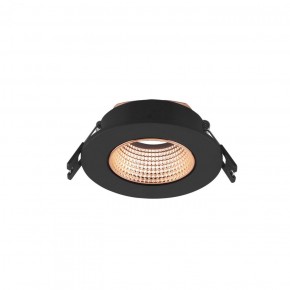 DK3061-BBR Встраиваемый светильник, IP 20, 10 Вт, GU5.3, LED, черный/бронзовый, пластик в Сургуте - surgut.ok-mebel.com | фото 2