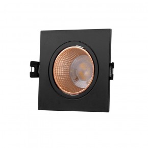 DK3071-BBR Встраиваемый светильник, IP 20, 10 Вт, GU5.3, LED, черный/бронзовый, пластик в Сургуте - surgut.ok-mebel.com | фото 1