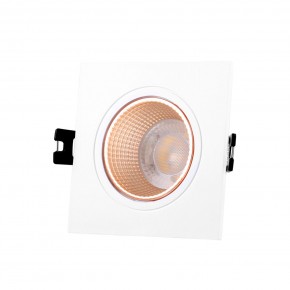 DK3071-WBR Встраиваемый светильник, IP 20, 10 Вт, GU5.3, LED, белый/бронзовый, пластик в Сургуте - surgut.ok-mebel.com | фото