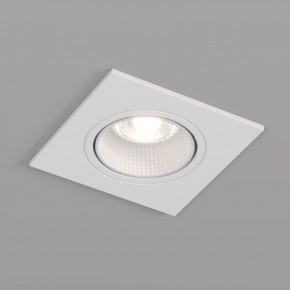 DK3071-WH Встраиваемый светильник, IP 20, 10 Вт, GU5.3, LED, белый/белый, пластик в Сургуте - surgut.ok-mebel.com | фото