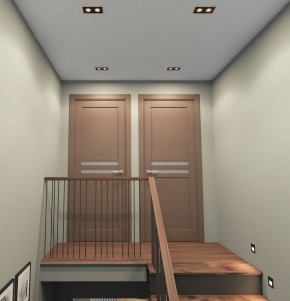 DK3072-BBR Встраиваемый светильник, IP 20, 10 Вт, GU5.3, LED, черный/бронзовый, пластик в Сургуте - surgut.ok-mebel.com | фото 3
