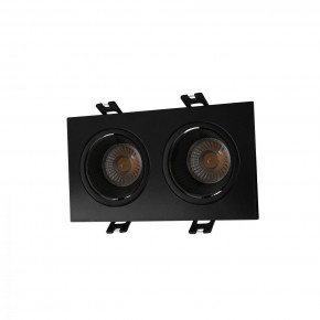 DK3072-BK Встраиваемый светильник, IP 20, 10 Вт, GU5.3, LED, черный/черный, пластик в Сургуте - surgut.ok-mebel.com | фото