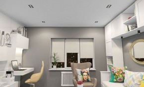 DK3072-BK+WH Встраиваемый светильник, IP 20, 10 Вт, GU5.3, LED, черный/белый, пластик в Сургуте - surgut.ok-mebel.com | фото 2