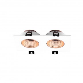 DK3072-WBR Встраиваемый светильник, IP 20, 10 Вт, GU5.3, LED, белый/бронзовый, пластик в Сургуте - surgut.ok-mebel.com | фото 2