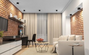 DK3080-BW+BK Светильник накладной IP 20, 10 Вт, GU5.3, LED, черно-белый/черный, пластик в Сургуте - surgut.ok-mebel.com | фото 2