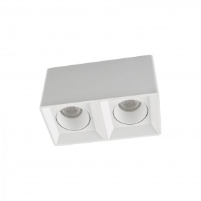 DK3085-WH Светильник накладной IP 20, 10 Вт, GU5.3, LED, белый/белый, пластик в Сургуте - surgut.ok-mebel.com | фото