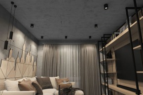 DK3090-BK+CH Светильник накладной IP 20, 10 Вт, GU5.3, LED, черный/хром, пластик в Сургуте - surgut.ok-mebel.com | фото 2