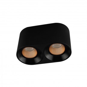 DK3096-BK+BR Светильник накладной IP 20, 10 Вт, GU5.3, LED, черный/бронзовый, пластик в Сургуте - surgut.ok-mebel.com | фото