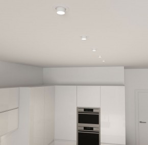 DK3120-WH Встраиваемый светильник, IP20, до 15 Вт, LED, GU5,3, белый, пластик в Сургуте - surgut.ok-mebel.com | фото 6