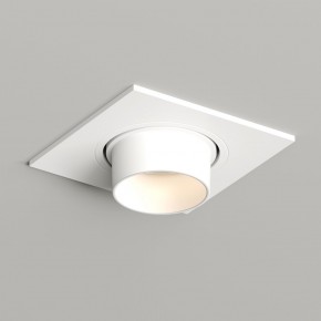 DK3121-WH Встраиваемый светильник, IP20, до 15 Вт, LED, GU5,3, белый, пластик в Сургуте - surgut.ok-mebel.com | фото