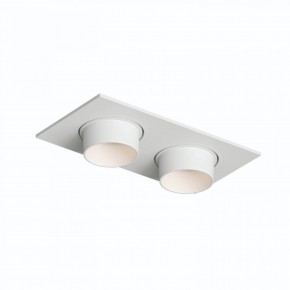 DK3122-WH Встраиваемый светильник, IP20, до 15 Вт, LED, GU5,3, белый, пластик в Сургуте - surgut.ok-mebel.com | фото 4