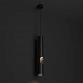 DK4045-BK Подвесной светильник, с декоративным вырезом, IP 20, до 15 Вт, LED, GU10, черный, алюминий в Сургуте - surgut.ok-mebel.com | фото 2
