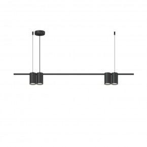 DK4061-BK Подвесной светильник ORBIT, IP20, 4xGU10 LED до 15 Вт, черный матовый, алюминий в Сургуте - surgut.ok-mebel.com | фото 3
