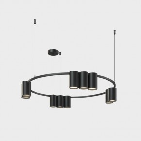 DK4065-BK Подвесной светильник ORBIT, IP20, 10xGU10 LED до 15 Вт, черный матовый, алюминий в Сургуте - surgut.ok-mebel.com | фото