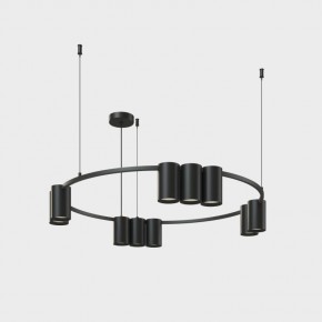 DK4065-BK Подвесной светильник ORBIT, IP20, 10xGU10 LED до 15 Вт, черный матовый, алюминий в Сургуте - surgut.ok-mebel.com | фото 2
