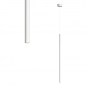 DK4303-WH Подвесной светильник со встроенным светодиодом, 5W, IP 20, 3000K, белый, алюминий в Сургуте - surgut.ok-mebel.com | фото
