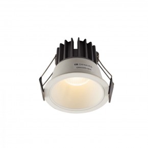 DK4400-WH Встраиваемый светильник, IP 20, 7 Вт, LED 3000, белый, алюминий в Сургуте - surgut.ok-mebel.com | фото
