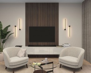 DK5010-BK Бра 600 мм, 3000К, IP20, 5 Вт, черный, алюминий в Сургуте - surgut.ok-mebel.com | фото 5