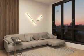 DK5010-SG Бра 600 мм, 3000К, IP20, 5 Вт, матовое золото в Сургуте - surgut.ok-mebel.com | фото 7