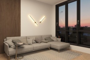 DK5012-SG Бра 800 мм, 3000К, IP20,7 Вт, матовое золото в Сургуте - surgut.ok-mebel.com | фото 7