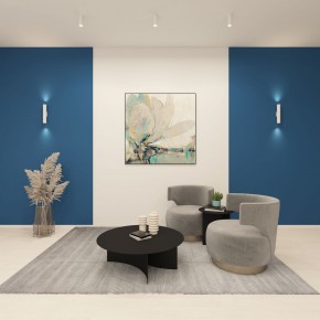 DK5022-WH Настенный светильник, IP20, до 15 Вт, LED, 2xGU10, белый, алюминий в Сургуте - surgut.ok-mebel.com | фото 3