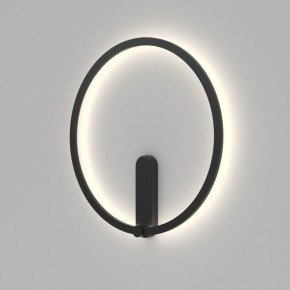 DK5035-BK Бра ROUND со светодиодом, IP20, 24W, 3000/4000/6500K, черный, алюминий в Сургуте - surgut.ok-mebel.com | фото