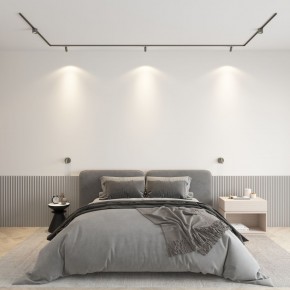 DK5072-DN Бра SHINE WALL со светодиодом, D104*H68, IP20, 3000К, 3W, RA?90, темный никель, алюминий в Сургуте - surgut.ok-mebel.com | фото 4