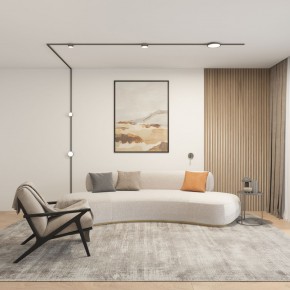 DK5072-DN Бра SHINE WALL со светодиодом, D104*H68, IP20, 3000К, 3W, RA?90, темный никель, алюминий в Сургуте - surgut.ok-mebel.com | фото 5