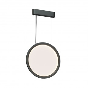 DK6604-BK Подвесной вертикальный светильник Veil со светодиодом H1500 d450 220V 36W 3000-6000K IP20 черный алюминий в Сургуте - surgut.ok-mebel.com | фото 3