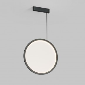 DK6606-BK Подвесной вертикальный светильник Veil со светодиодом H1700 d600 220V 48W 3000-6000K IP20 черный алюминий в Сургуте - surgut.ok-mebel.com | фото 3