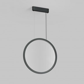 DK6606-BK Подвесной вертикальный светильник Veil со светодиодом H1700 d600 220V 48W 3000-6000K IP20 черный алюминий в Сургуте - surgut.ok-mebel.com | фото 4