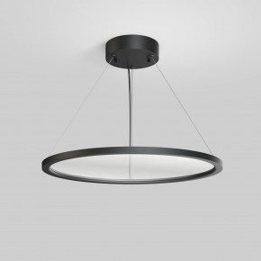 DK6616-BK Подвесной горизонтальный светильник Veil со светодиодом H900 d600 220V 48W 3000-6000K IP20 черный алюминий в Сургуте - surgut.ok-mebel.com | фото 2