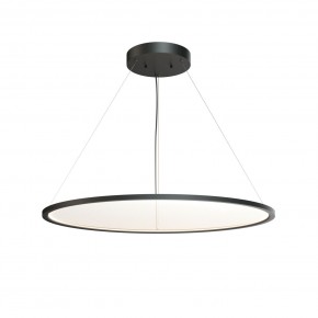 DK6620-BK Подвесной горизонтальный светильник Veil со светодиодом H900 d1000 220V 82W 3000-6000K IP20 черный алюминий в Сургуте - surgut.ok-mebel.com | фото 4