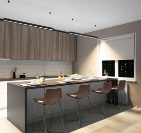 DK9124-BK Линейный светильник 30W 1250mm 4000K, черный в Сургуте - surgut.ok-mebel.com | фото 4